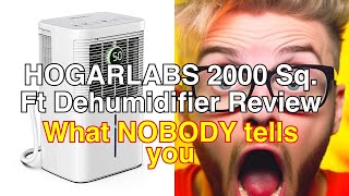 Hogarlabs 2000 sq ft dehumidifier review is it worth it [upl. by Namialus60]