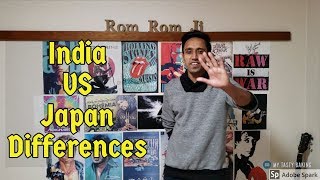 5 differences between india and japan II Hindi II Indian in japan [upl. by Notsob]