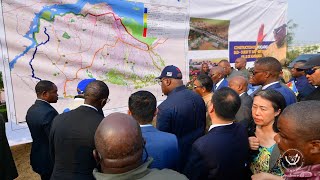 🛑DIRECT TSHISEKEDI RELANCE LES TRAVAUX DE CONSTRUCTION DE LA ROCADES INTERCAPITAL [upl. by Noillimaxam873]