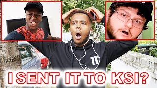 I LEAKED THE NET NOBODY KSI DISS TRACK TO KSI [upl. by Eiznyl]