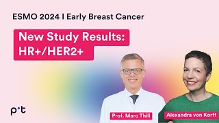 Early Breast Cancer HRHER2  New Study Results [upl. by Ajssatsan235]