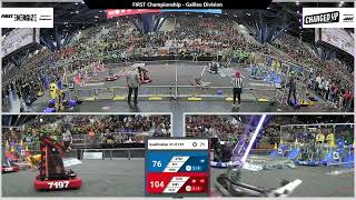 Qualification 37  2023 FIRST Championship  Galileo Division [upl. by Celka]