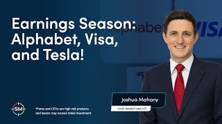 Earnings Season Alphabet Visa and Tesla [upl. by Nnylrefinnej]