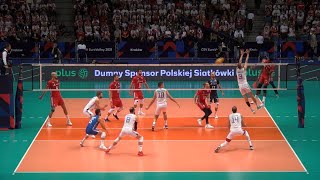 Wilfredo Leon in Goat Mode at Eurovolley 2021 [upl. by Yllak]