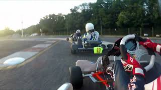 81024 Northeast Karting Challenge Round 7 Raceway Park Prefinal [upl. by Meill]