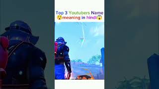 Raister name meaning in Hindi 🥺 freefire shortsfeed trending shorts [upl. by Melva655]