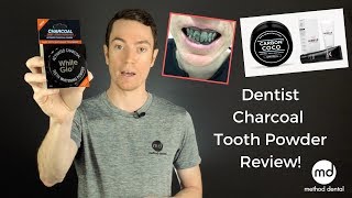 Charcoal Toothpaste Review By A Dentist Carbon Coco Colgate WhiteGlo [upl. by Serafine882]