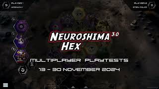 Neuroshima Hex  Multiplayer Playtests [upl. by Ahsaf]