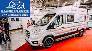 GIOTTIVAN 60 FT FORD TRANSIT SALONE DEL CAMPER 2023 PARMA  RUGGED 4X4 LOOK FAIR PRICE CAMPER VAN [upl. by Winer33]