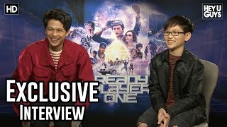 Win Morisaki amp Philip Zhao  Ready Player One Exclusive Interview [upl. by Eneleahcim]