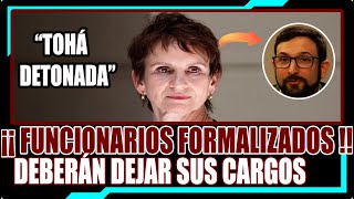 Carolina Tohá Funcionarios de Gobierno que sean formalizados deberán dejar sus cargos [upl. by Olrac]