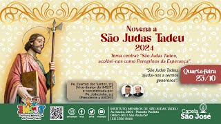 Santa Missa  5º Dia da Novena de São Judas Tadeu  Pe Everton e padrejoaozinho [upl. by Noreen727]