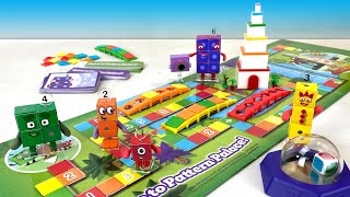 How to Play Numberblocks Race to Pattern Palace Board Game [upl. by Larson]