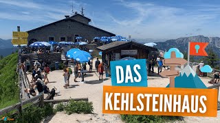 Das Kehlsteinhaus  Adlerhorst  Eagles Nest  Blick auf Berchtesgaden und den Königssee [upl. by Capriola]