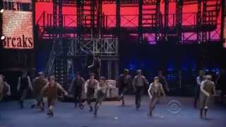 NEWSIES Broadway  2012 Tony Awards [upl. by Arlina643]