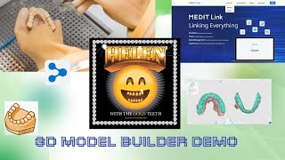 Making Study Models With Medit Link [upl. by Fredelia167]