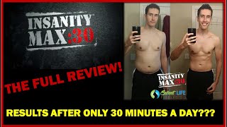 INSANITY MAX 30 REVIEW  RESULTS AFTER 30 MINUTES PER DAY [upl. by Leksehcey]