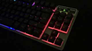 Fantech K611 Fighter TKL tenkeyless Backlit Membrane Gaming Keyboard [upl. by Annod]