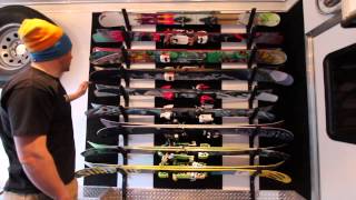 DIY Ski Rack [upl. by Herrmann]