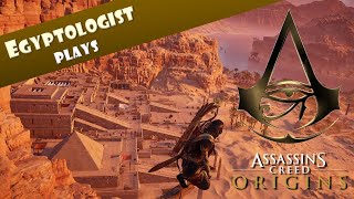 Hatshepsut and Deir elBahri  Egyptologist plays ASSASSINS CREED ORIGINS  Education Series [upl. by Haase]