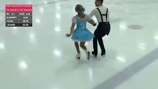 2023 Skate Canada Challenge Senior FD Molly Lanaghan Dmitre Razgulajevs [upl. by Bowler]