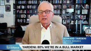 Bull Market Chance at 80 With Fed Cuts Says Ed Yardeni [upl. by Nunci628]