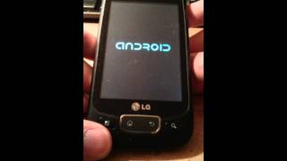 LG Optimus T  Hard reset [upl. by Enyamrahs984]