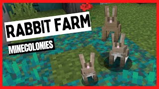 How to set up a Rabbit Farm in Minecraft [upl. by Stamata202]