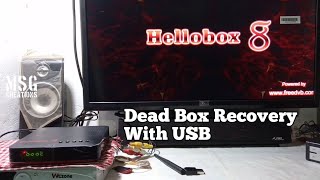 Hellobox 8 Dead Recovery  All Gx6605 Montage Box Recovery With Same Mathod [upl. by Phelgen]