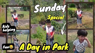 Sunday Special Vlog  A Day In Park  Naimal ny ro ro k bura Hal kr diya [upl. by Batsheva303]