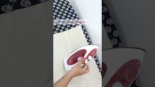 How to add microdot fusingadding thickness to flowy fabrics shruthisfashionstudio fusing [upl. by Glynias]