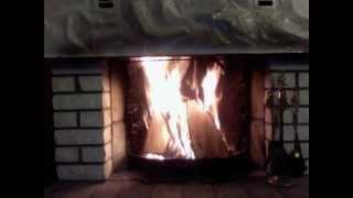 Roaring Fire How to make a roaring fire in the fireplace 1 [upl. by Wylie306]