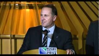 John Key Trotie Dubstep RWC Rugby World Cup 2011 [upl. by Ylsel]