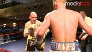 Jeff Saunders v Zoltan Turai at Lancastrian Suite Gateshead Collision Course Show May 18th 2016 [upl. by Enneibaf849]