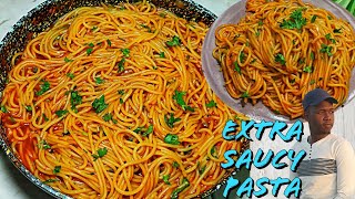 Extra Saucy Spaghetti recipe  Quick and Easy Spaghetti in sauce recipe  Spaghetti sauce recipe [upl. by Rehm]