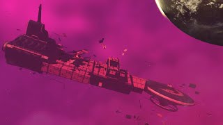 No mans sky part11 Derelict freighter exploring [upl. by Norm956]