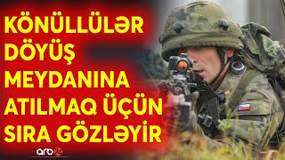 Ruslarla döyüşmək üçün ərizə təqdimatı Çexlər Ukraynanın müdafiəsi üçün prezidentdən icazə istəyir [upl. by Einnaoj511]