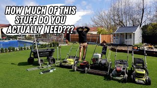 Lawn renovation equipment  costs best methods what to prioritise [upl. by Kip160]