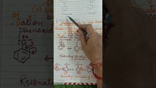 shortphenoxide ion is more stable than phenol due to absence charge separationchemistryeducation [upl. by Apur]