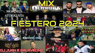 MIX FIESTERO 2024 🔥😎  DJ JUAN E PALAVECINO  Cuarteto cumbia guarachas [upl. by Nonohcle47]