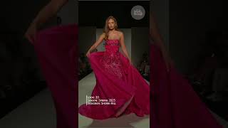 Sherri Hill  Look 20  Spring 2025  Quick Looks fashion runwayfashion fashionshow [upl. by Ahsito]