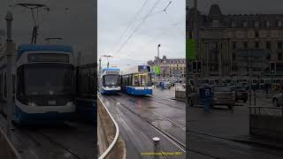 Cobra und Flexity Tram beim HB Zürich [upl. by Eldnik]