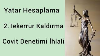 İnfaz hesaplama 2tekerrür kaldırma Covit 19 denetiminde yeni ceza gelmesi [upl. by Pirali820]