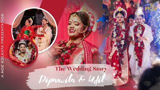 Bengali Wedding Full Video  Dipanwita x Udit  Cinematic Wedding Full Video  Moe Kolkata [upl. by Gifford]