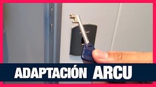 Así le DIMOS SOLUCIÓN a una PUERTA con cerradura ARCU con NUESTRO PACK de SEGURIDAD LOISAN [upl. by Hilbert]