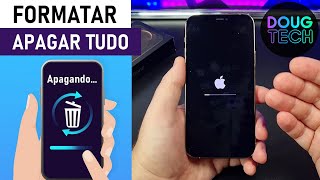 Como FORMATARAPAGAR TUDO no iPhone [upl. by Maible]