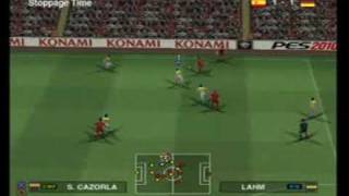 pes 2010 ps2 Spain VS Germany [upl. by Chastity397]