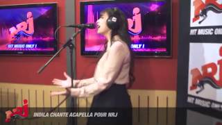 Indila  Dernière Danse Live at Radio ENERGY [upl. by Arodoeht549]