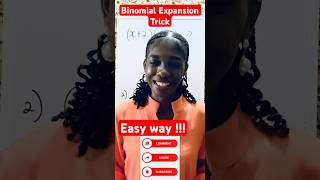 Easy way to Expand Binomial Expressions quickmath [upl. by Karia846]