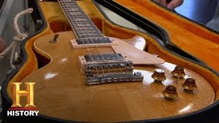 Pawn Stars Gibson Les Paul Guitar  History [upl. by Oakleil106]